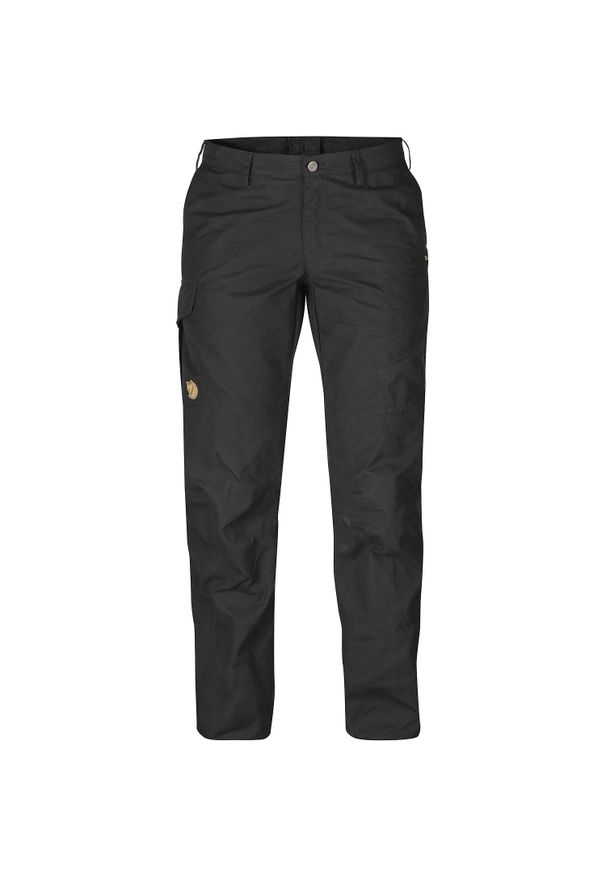 Fjällräven - Spodnie trekkingowe damskie Fjallraven Karla Pro. Kolor: czarny, szary, wielokolorowy. Sport: turystyka piesza