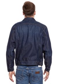 Lee - KURTKA JEANSOWA LEE RIDER JACKET DARK ELECTRIC L89ZITOU 112123982. Materiał: jeans #7