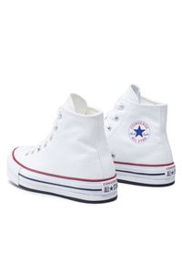 Converse Trampki Chuck Taylor All Star Eva Lift Hi 272856C Biały. Kolor: biały. Materiał: materiał #4