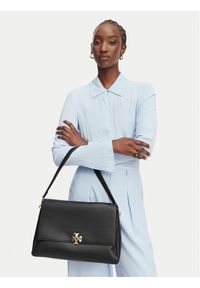 Tory Burch Torebka Charlie 180727 Czarny. Kolor: czarny. Materiał: skórzane #1
