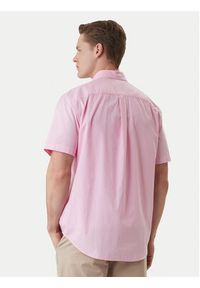 TOMMY HILFIGER - Tommy Hilfiger Koszula MW0MW42630 Różowy Regular Fit. Kolor: różowy. Materiał: bawełna #5