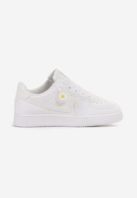 Renee - Białe Sneakersy Sznurowane z Wstawkami Vitorise. Okazja: na co dzień. Kolor: biały #4