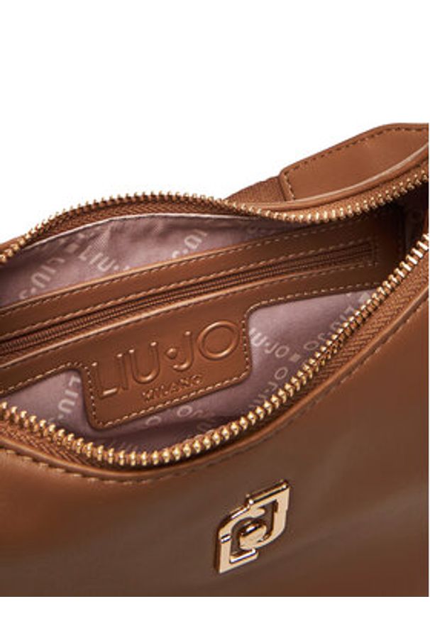 Liu Jo Torebka S Hobo AF5180 E0077 Brązowy. Kolor: brązowy. Materiał: skórzane