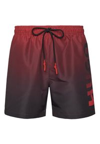 Hugo - HUGO Szorty kąpielowe RAY 50555582 Czerwony Regular Fit. Kolor: czerwony. Materiał: syntetyk #4