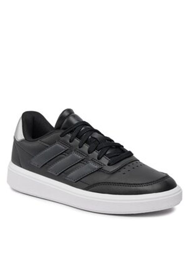 Adidas - adidas Sneakersy Courtblock IF6492 Czarny. Kolor: czarny. Materiał: skóra