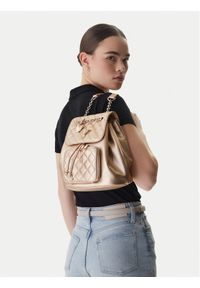 Guess Plecak J5YZ04 WGT10 Złoty. Kolor: złoty. Materiał: skóra #1