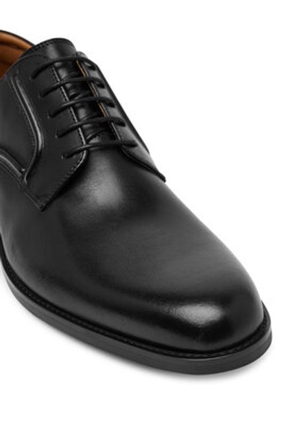 Clarks Półbuty CraftRemi Lace 26186387 Czarny. Kolor: czarny. Materiał: skóra