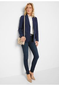 bonprix - Spodnium (2 części). Kolor: niebieski. Styl: elegancki, klasyczny #3