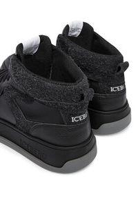 Iceberg Sneakersy Clock V2 IU1720 Czarny. Kolor: czarny. Materiał: skóra #5