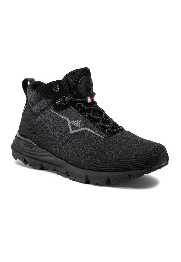 LOMER - Buty turystyczne męskie Lomer Spider Mid Ultra Mtx. Kolor: czarny. Sport: turystyka piesza