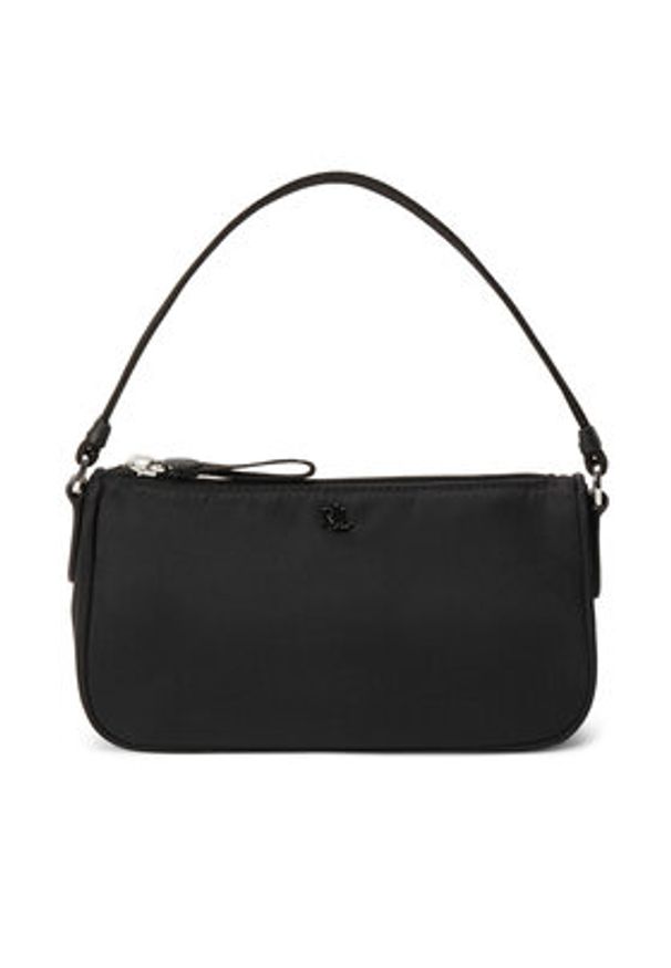 Lauren Ralph Lauren - LAUREN RALPH LAUREN Torebka 432970159003 Czarny. Kolor: czarny. Materiał: skórzane