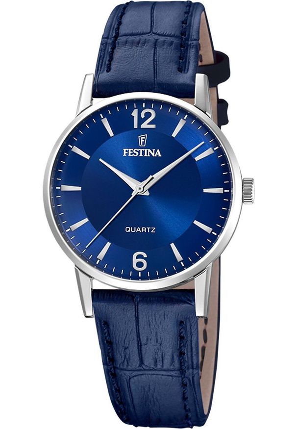 Zegarek damski Festina F20691-4 niebieski. Kolor: niebieski