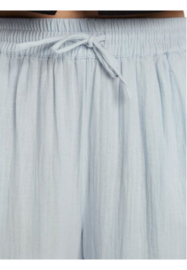 Pieces Kuloty Sastina 17156930 Błękitny Loose Fit. Kolor: niebieski. Materiał: bawełna