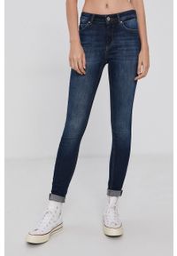 only - Only Jeansy damskie medium waist. Kolor: niebieski #1