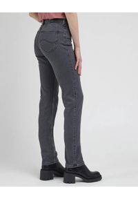 Lee - LEE MARION STRAIGHT DAMSKIE SPODNIE JEANSOWE MOODY GREY L301ODD42 #4