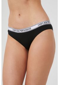 Emporio Armani Underwear figi (2-pack) kolor czarny. Kolor: czarny. Materiał: materiał