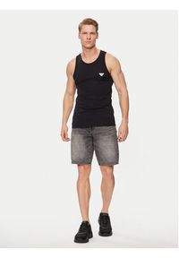 Emporio Armani Underwear Tank top 110828 4R512 00020 Czarny Slim Fit. Kolor: czarny. Materiał: bawełna #3