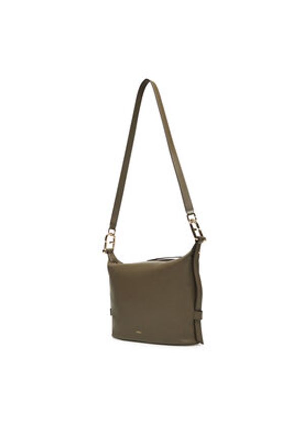 Furla Torebka WB01656 BX2045 CN 2810S Khaki. Kolor: brązowy. Materiał: skórzane