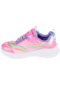 skechers - Buty sportowe Sneakersy dziewczęce, Unicorn Chaser. Kolor: różowy. Materiał: syntetyk, materiał. Sport: turystyka piesza