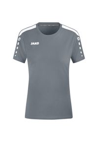 Koszulka Jako Power. Kolor: szary. Sport: piłka nożna #1