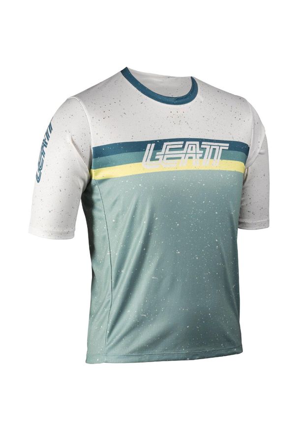 Koszulka rowerowa damska LEATT Jersey MTB Enduro 3.0 Women. Kolor: zielony. Materiał: jersey. Sport: kolarstwo