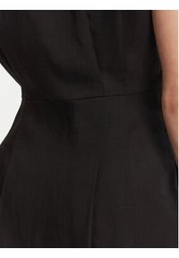TwinSet - TWINSET Sukienka letnia 251TT2072 Czarny Loose Fit. Kolor: czarny. Materiał: lyocell. Sezon: lato #5