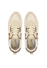 Liu Jo Sneakersy Maxi Wonder BF5009 PX684 Beżowy. Kolor: beżowy. Materiał: zamsz, skóra #5