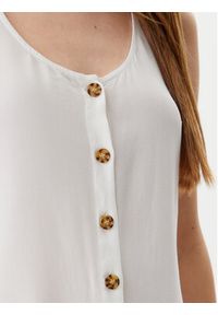 Vero Moda Top Bumpy 10325830 Biały Standard Fit. Kolor: biały. Materiał: wiskoza #5