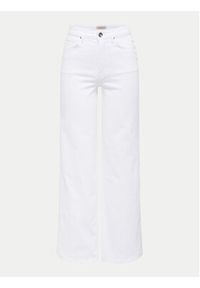 only - ONLY Jeansy Madison 15310632 Biały Wide Leg. Kolor: biały #6
