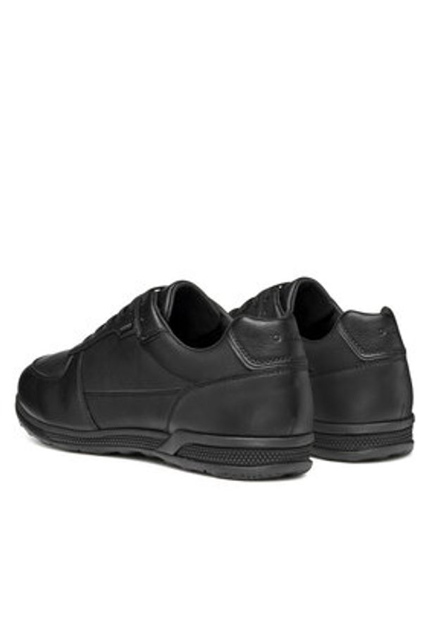 Geox Sneakersy U Spherica Actif X3 U56MTB 00085 C9999 Czarny. Kolor: czarny. Materiał: skóra