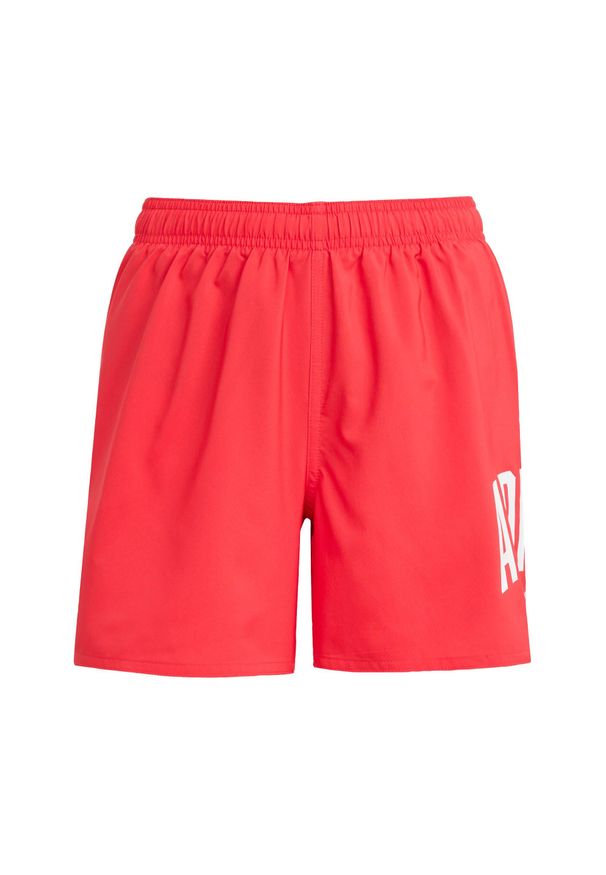 Adidas - Szorty do pływania adidas Sportswear Essentials Logo CLX Kids. Kolor: czerwony, biały, wielokolorowy. Materiał: tkanina