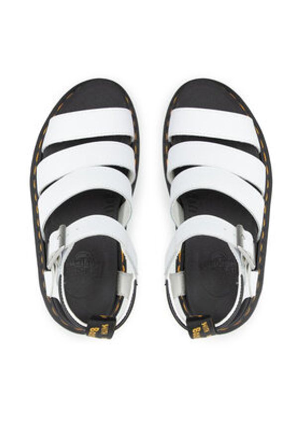 Dr. Martens Sandały Blaire Quad 27296100 Biały. Kolor: biały. Materiał: skóra