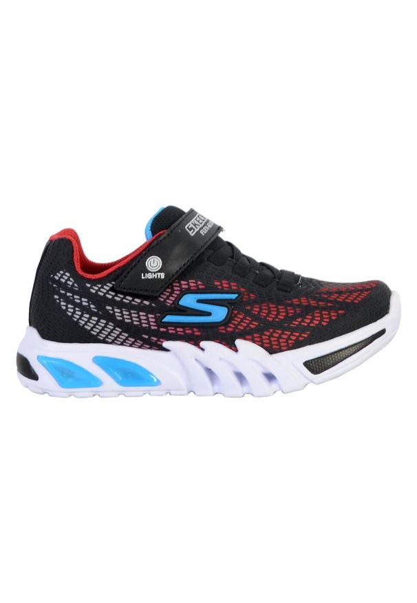 skechers - Tenisówki Skechers Model Flex-glow Elite - Vorlo Kolor Czarny. Kolor: czarny. Materiał: syntetyk, tkanina. Model: Skechers Sport. Sport: turystyka piesza