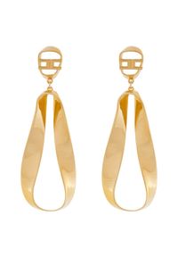 Elisabetta Franchi Kolczyki OR-14K-52E2-V300 Złoty. Materiał: metalowe. Kolor: złoty
