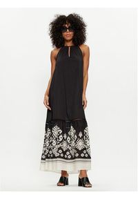 Gaudi Sukienka letnia 411FD15003 Czarny Regular Fit. Kolor: czarny. Materiał: bawełna. Sezon: lato #5