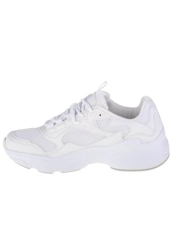 Buty do chodzenia damskie Fila Collene. Zapięcie: sznurówki. Kolor: biały. Materiał: syntetyk, tkanina, materiał. Szerokość cholewki: normalna. Sport: turystyka piesza