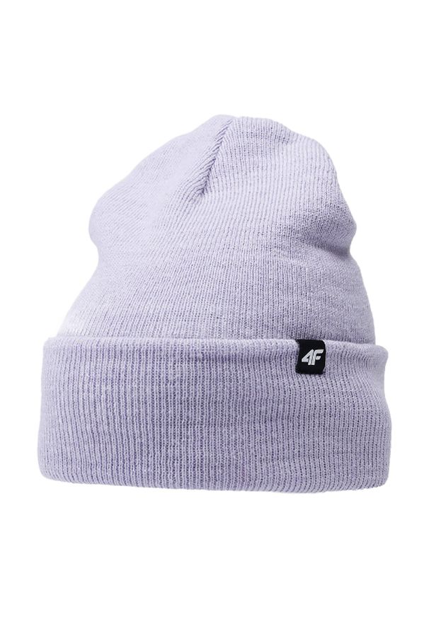 4f - Czapka Zimowa 4F. Kolor: fioletowy. Sezon: zima