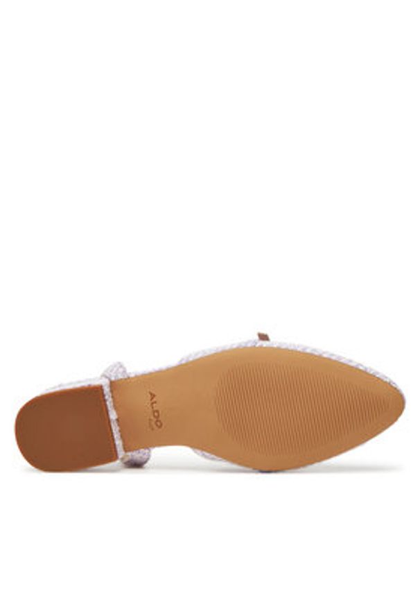 Aldo Sandały Flintstone 13966810 Fioletowy. Kolor: fioletowy. Materiał: materiał