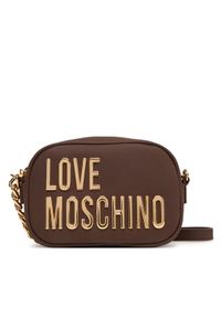 Love Moschino - LOVE MOSCHINO Torebka JC4026PP1NKD0301 Brązowy. Kolor: brązowy. Materiał: skórzane