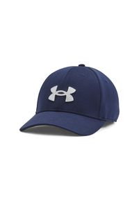 Under Armour Czapka z daszkiem Men's UA Blitzing Adj 1376701-410 Granatowy. Kolor: niebieski. Materiał: materiał