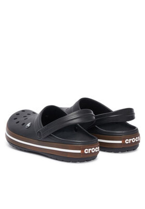 Crocs Klapki Crocband Gum Clog 212756 Czarny. Kolor: czarny. Materiał: guma