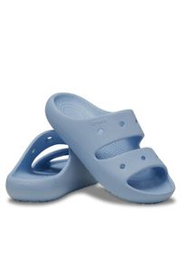 Crocs Klapki Classic Sandal v2 K 209421 Błękitny. Kolor: niebieski #3