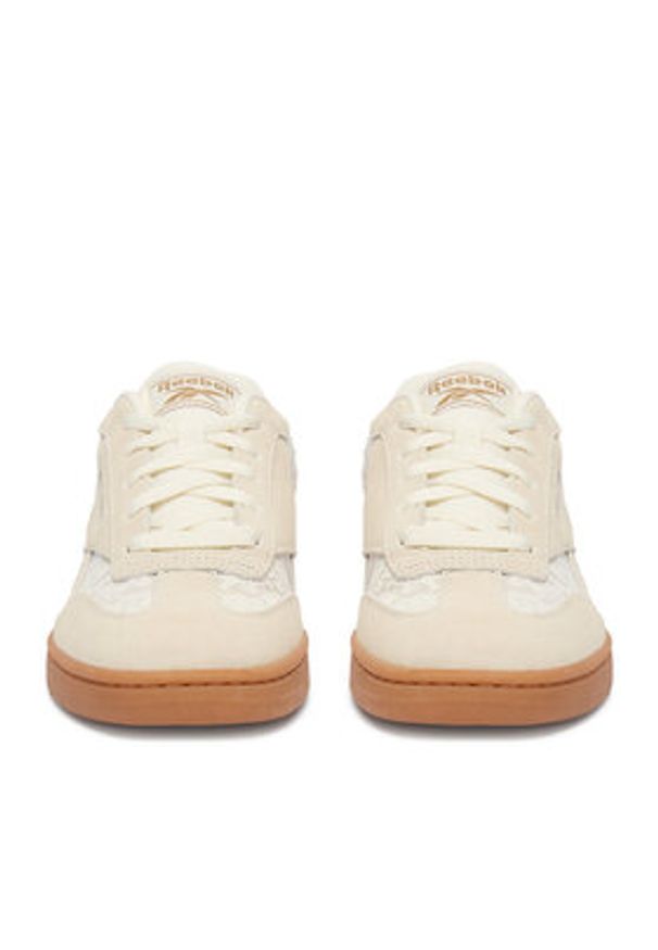Reebok Sneakersy CEO-FORTE LOUNGER AR30252WCCT Écru. Kolor: kremowy. Materiał: materiał