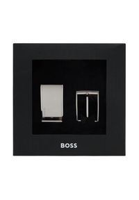 BOSS Pasek Męski Gesi 50542239 Czarny. Kolor: czarny. Materiał: skóra #4