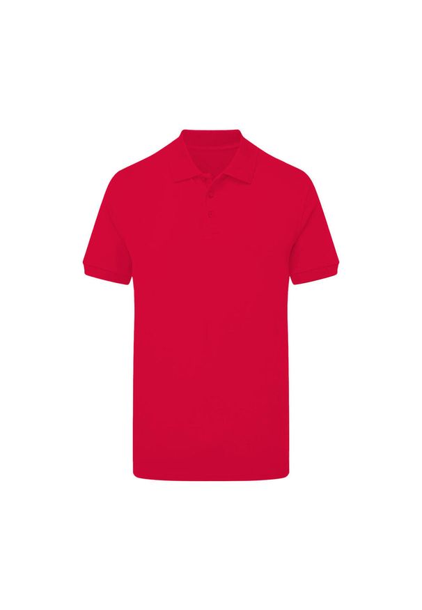 SG - Męska Koszulka Polo Signature Stretch Bez Metki. Typ kołnierza: polo. Kolor: czerwony