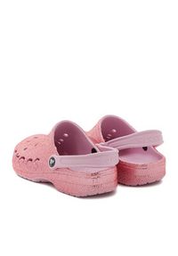 Crocs Klapki C-BAYA GLITTER CLOG 205925-6GD Różowy. Kolor: różowy #4