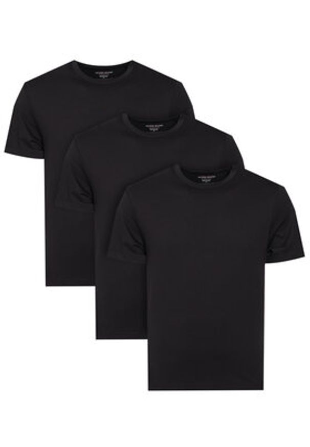 Guess Komplet 3 t-shirtów M5BI81 I3Z11 Czarny Regular Fit. Kolor: czarny. Materiał: bawełna