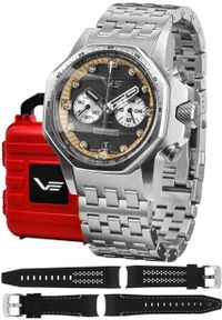 Zegarek męski Vostok Europe VK64-640A698B srebrny. Kolor: srebrny #1