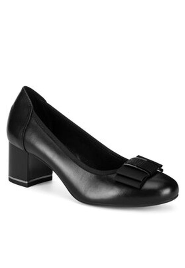 Lasocki Czółenka WYL3764-6Z Czarny. Kolor: czarny. Materiał: skóra