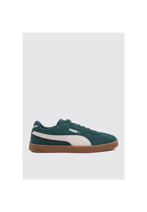 Buty do chodzenia męskie Puma 03 Club Ii Era. Kolor: biały, wielokolorowy, zielony. Materiał: skóra. Szerokość cholewki: normalna. Sport: turystyka piesza